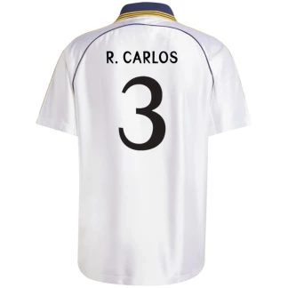 R. Carlos Real Madrid 99/00 Home Jersey