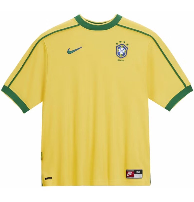 Brazil 1998 Home Jersey