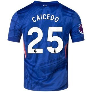 Caicedo Chelsea 25/26 Home Jersey