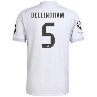 Bellingham Real Madrid 25/26 UCL Authentic Home Jersey