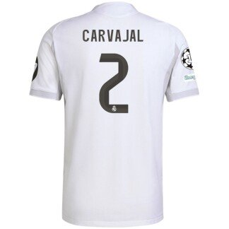Carvajal Real Madrid 25/26 UCL Authentic Home Jersey