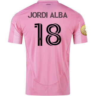 Jordi Alba Inter Miami CF 2025 FIFA Club World Cup Home Jersey