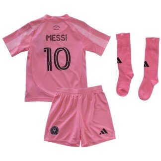 Messi Inter Miami 25/26 Home Kids Kit