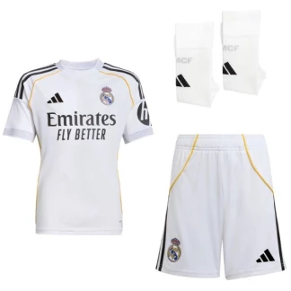 Real Madrid 25/26 Home Kids Kit