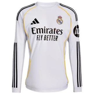 Luka Modrić Real Madrid 25/26 Home Long Sleeve Jersey