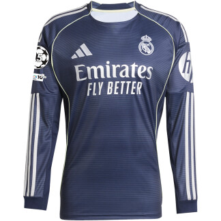 Real Madrid 25/26 UCL Away Long Sleeve Away Jersey