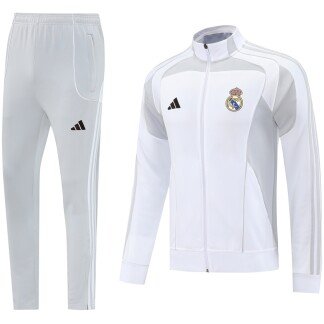 Real Madrid 25/26 White Tracksuit
