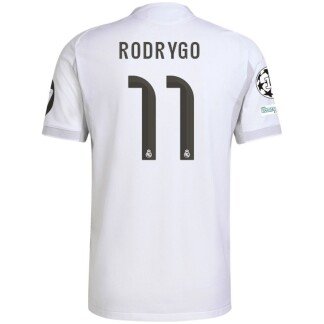 Rodrygo Real Madrid 25/26 UCL Authentic Home Jersey