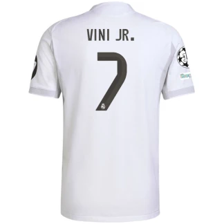 Vini Jr. Real Madrid 25/26 UCL Authentic Home Jersey
