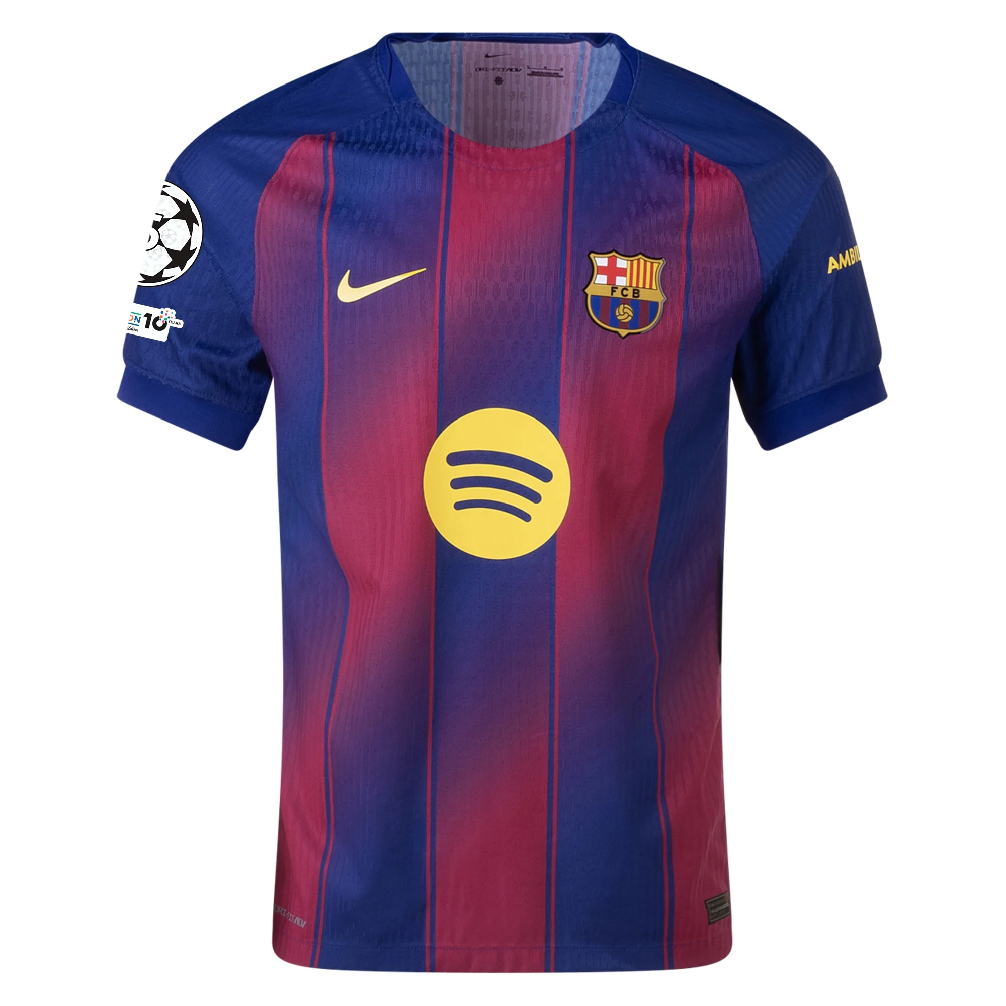Lamine Yamal Barcelona 25/26 Authentic UCL Home Jersey