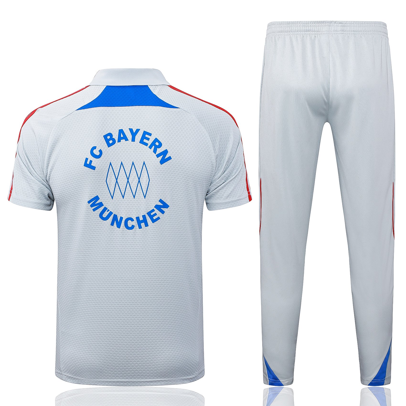 Bayern Munich 2526 Light Grey Polo Training Set2