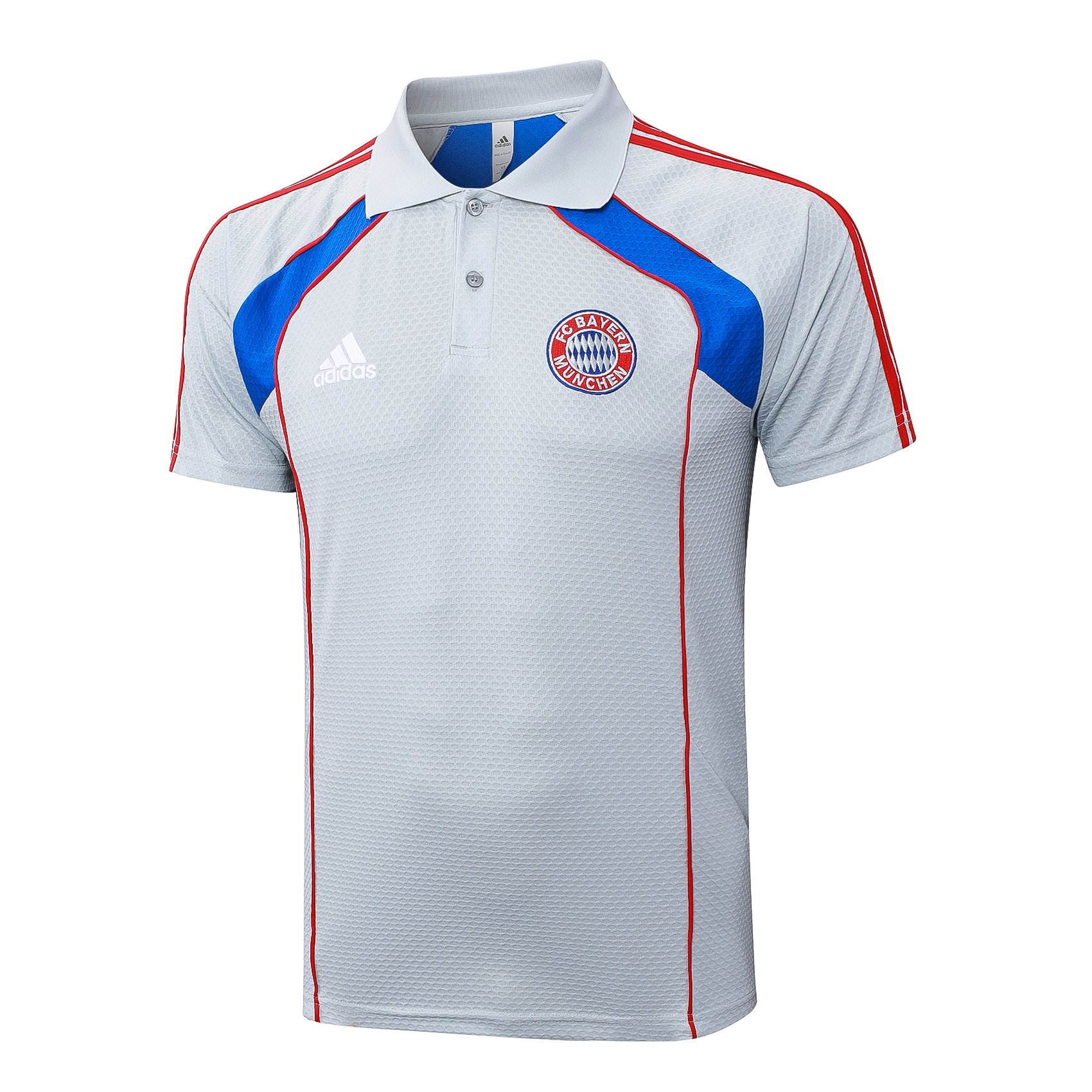 Bayern Munich 2526 Light Grey Polo Training Set3