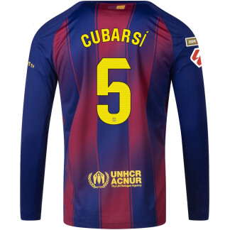 Cubarsí Barcelona 25/26 Home Long Sleeve Jersey