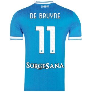 25-26ナポリ アウェイ ユニフォーム11番DE BRUYNEオーセンティック 25-26ナポリ アウェイ ユニフォーム11番DE BRUYNE