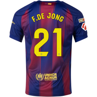 F. de Jong Barcelona 25/26 Home Jersey
