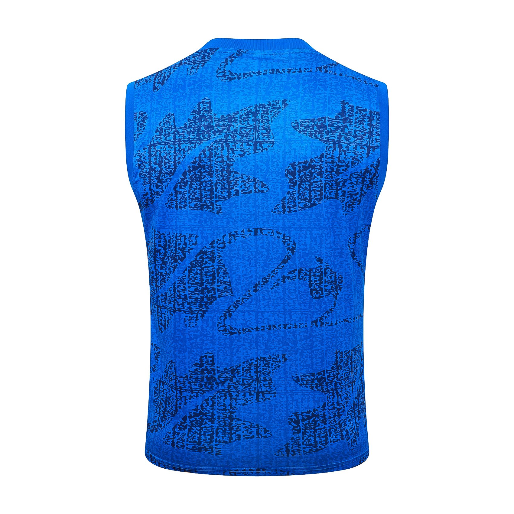 France 2526 Blue Sleeveless Training Kit3