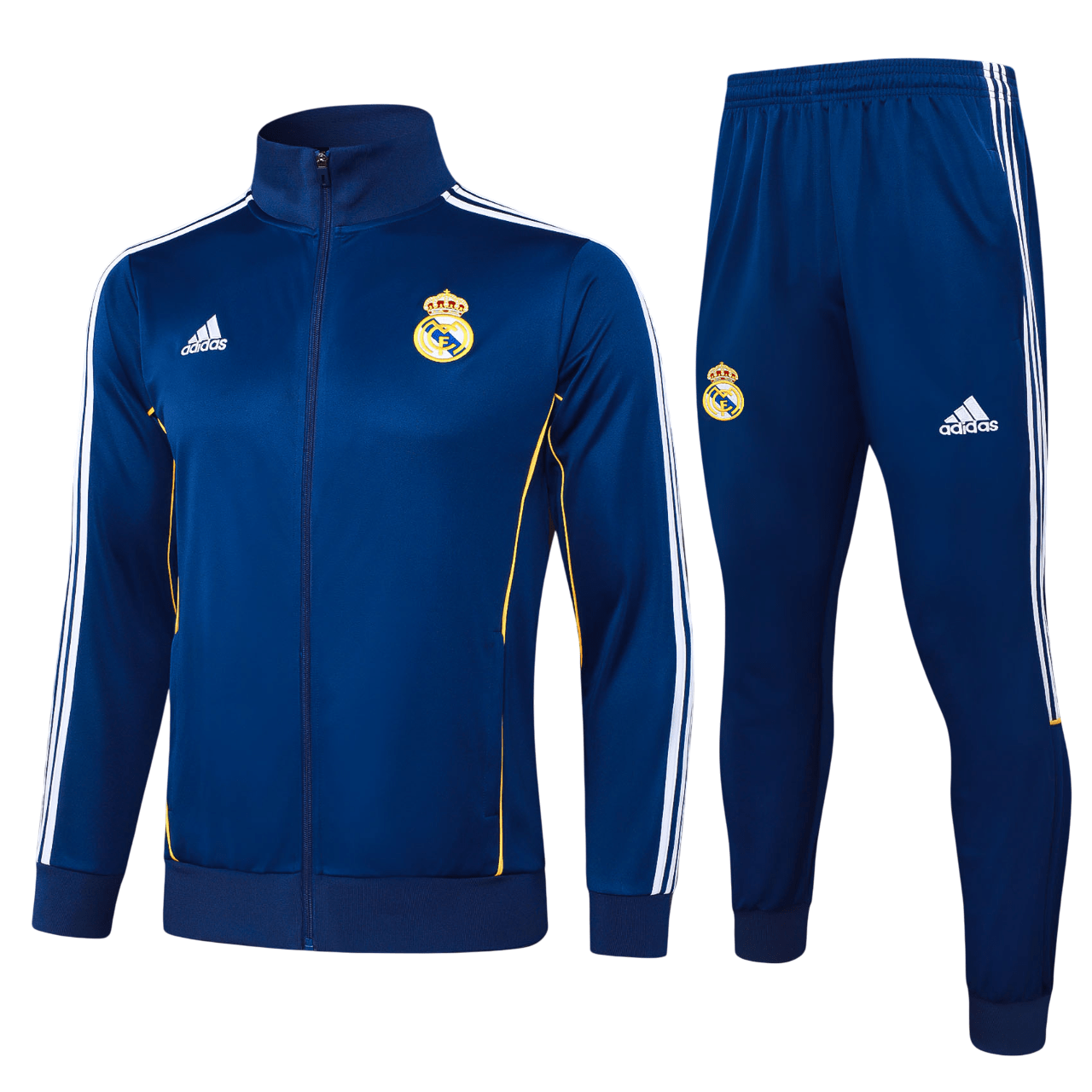 Real Madrid 2526 Kids Blue Full-Zip Tracksuit-