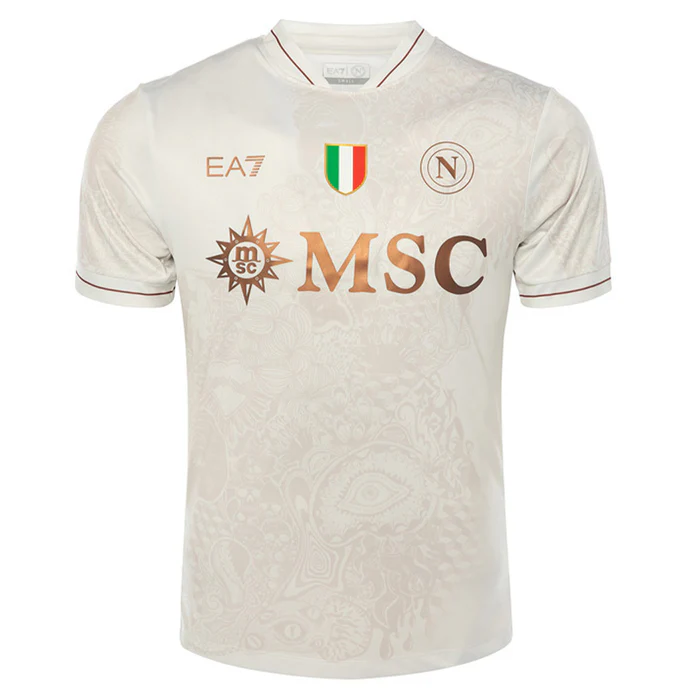 SSC NAPOLI NAMESET KIT NOME+NUMERO Sepe 22 Oro UFFICIALE 16/17