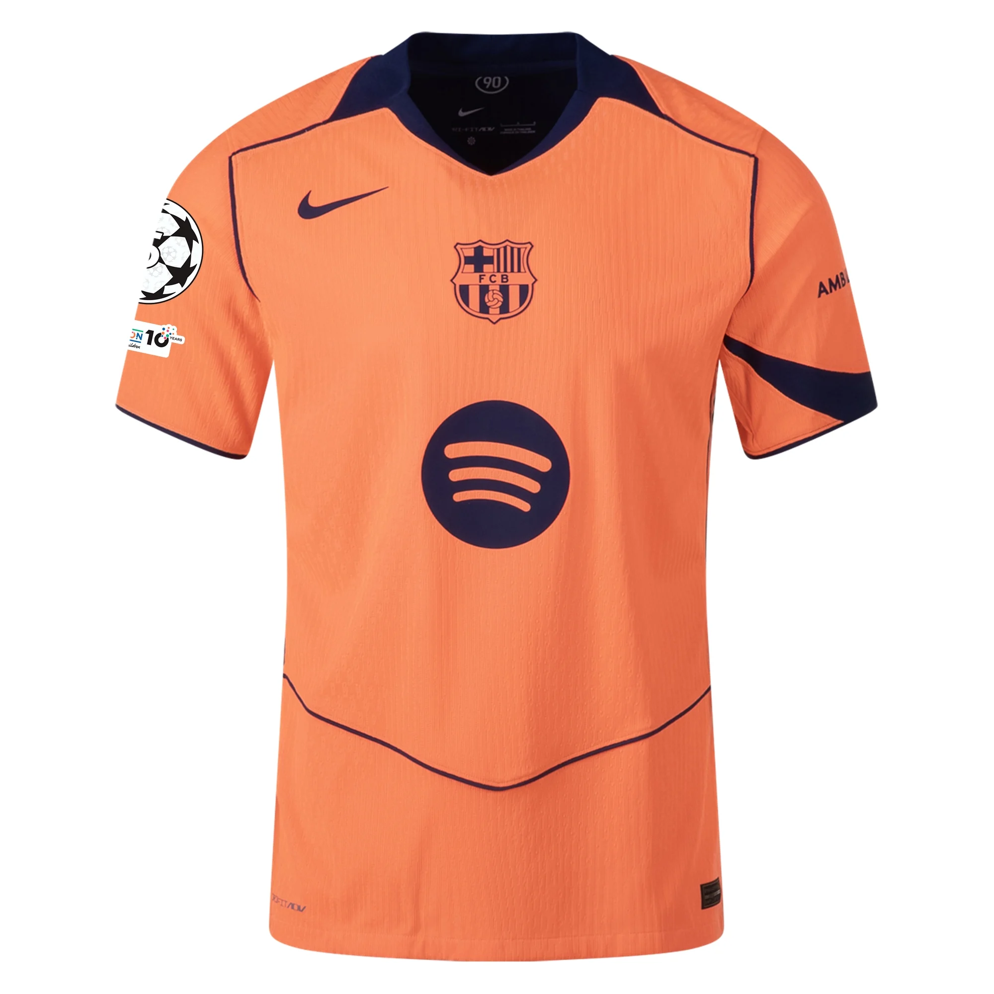 Barcelona 2526 Authentic UCL Third Jersey