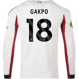 Gakpo Liverpool 25/26 Away Long Sleeve Jersey