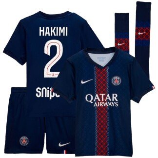 Hakimi PSG 25/26 Home Kids Kit
