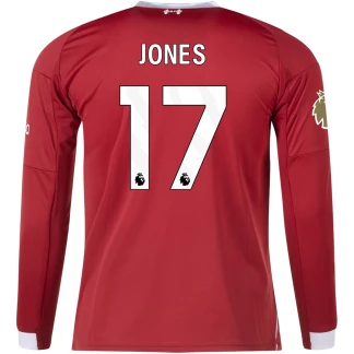 Jones Liverpool 25/26 Home Long Sleeve Jersey