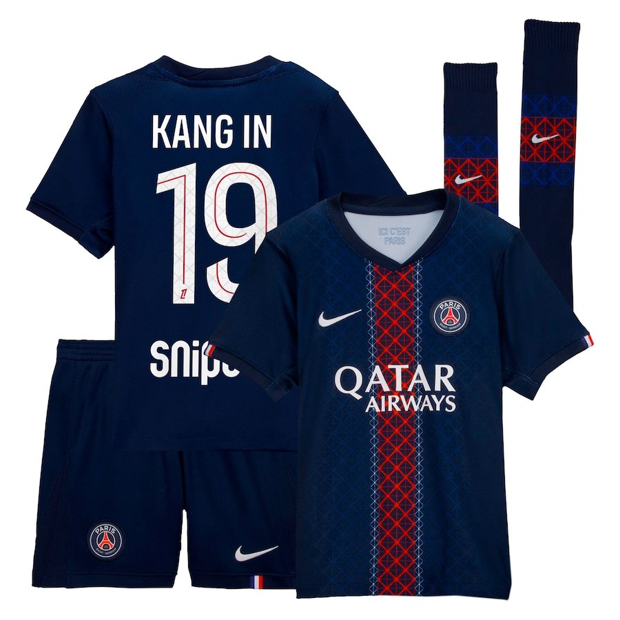 Kang In PSG 2526 Home Kids Kit