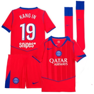 Kang In PSG 25/26 Third Kids Kit