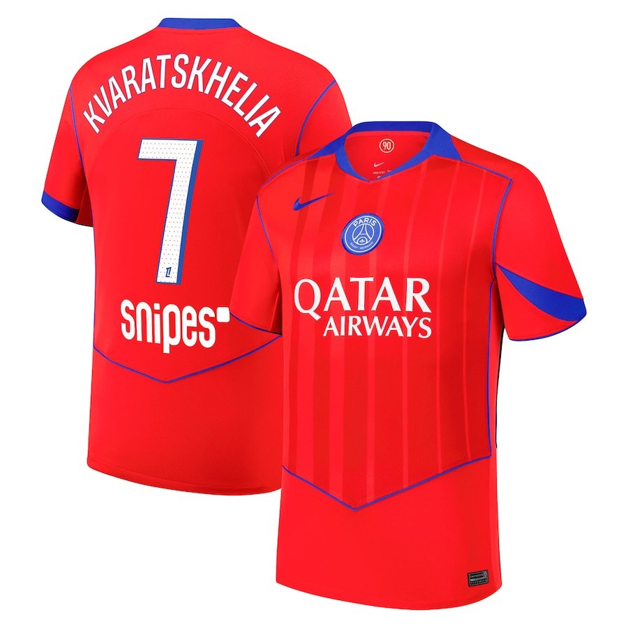 Kvaratskhelia PSG 2526 Third Jersey