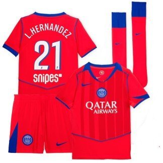 L. Hernandez PSG 25/26 Third Kids Kit