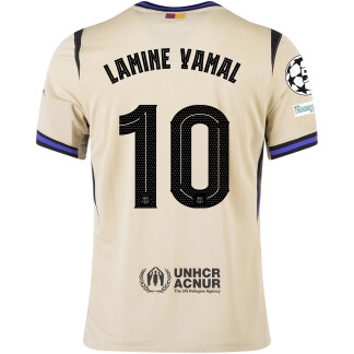 Lamine Yamal Barcelona 25/26 UCL Away Jersey