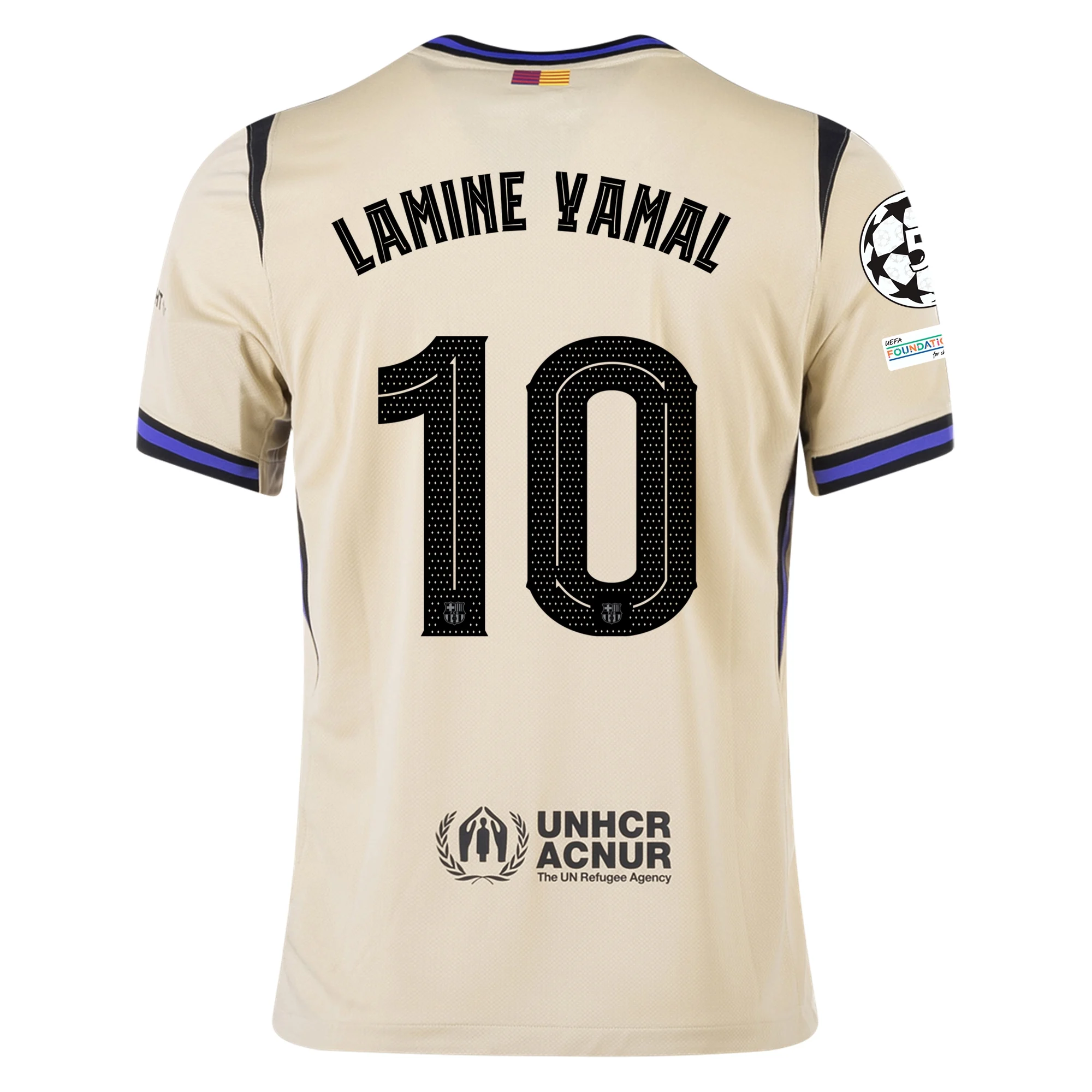 Lamine Yamal Barcelona 2526 UCL Away Jersey