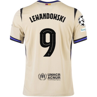 Lewandowski Barcelona 25/26 UCL Away Jersey