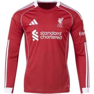 Liverpool 25/26 Home Long Sleeve Jersey