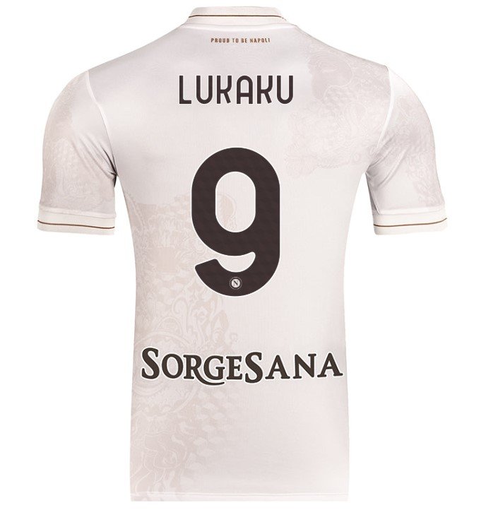 Lukaku SSC Napoli 25/26 Away Match Jersey - SoccerArmor -