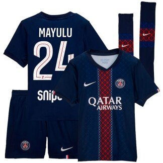 Mayulu PSG 25/26 Home Kids Kit