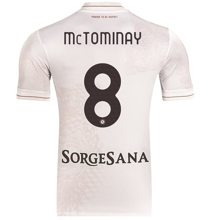 McTominay SSC Napoli 2526 Away Match Jersey