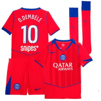 O. Dembélé PSG 25/26 Third Kids Kit