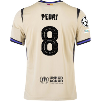 Pedri Barcelona 25/26 UCL Away Jersey