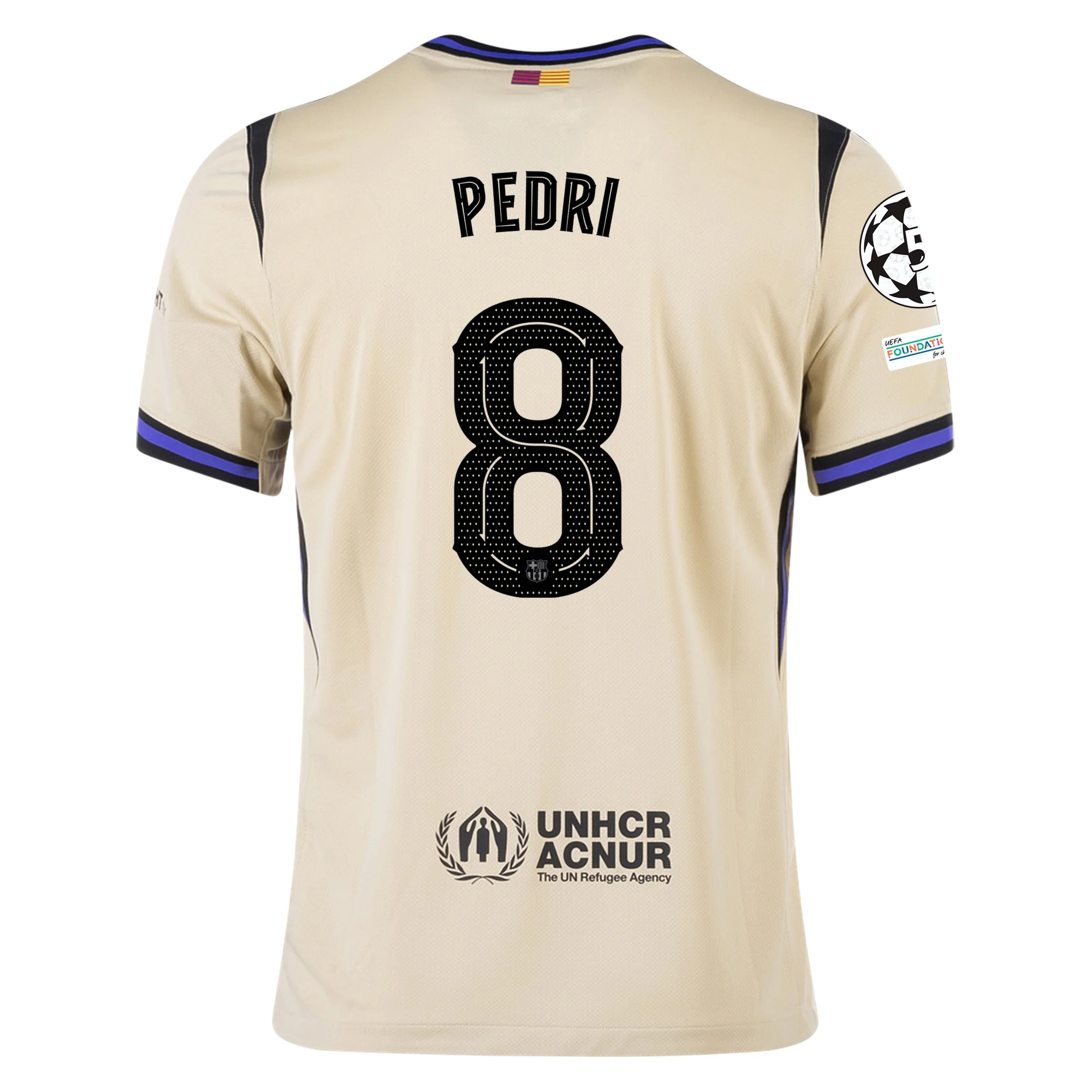 Pedri Barcelona 2526 UCL Away Jersey