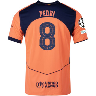 Pedri Barcelona 25/26 UCL Third Jersey