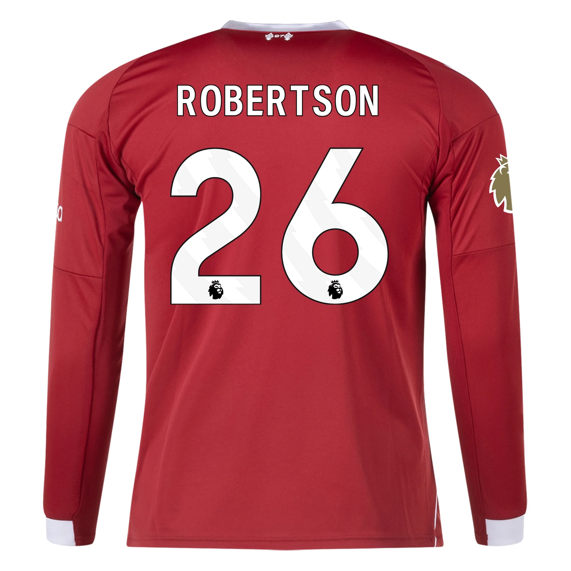Roberston Liverpool 2526 Home Long Sleeve Jersey