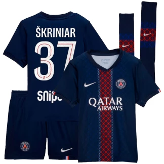Škriniar PSG 25/26 Home Kids Kit