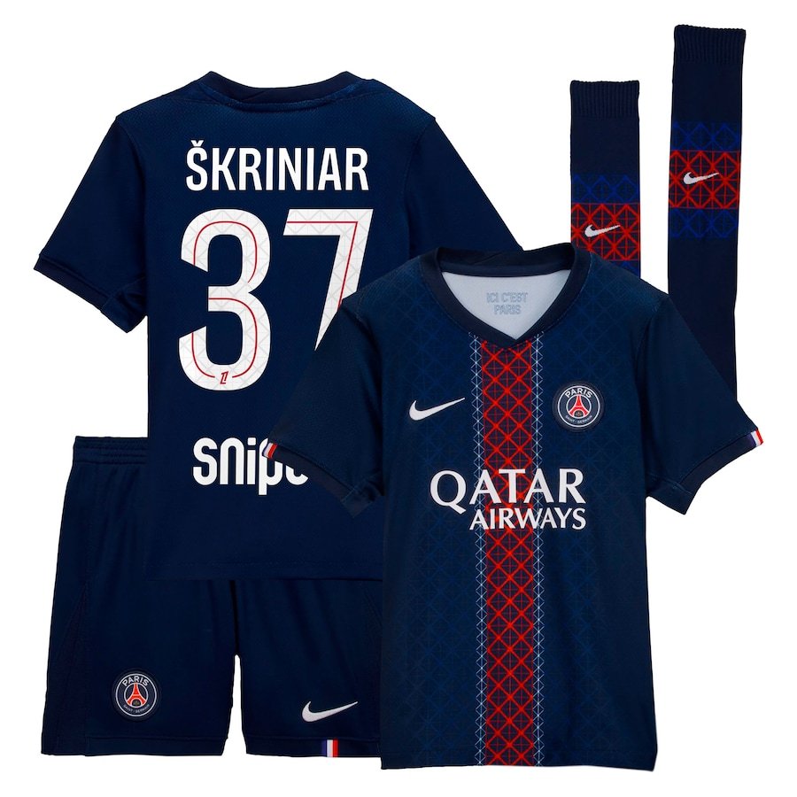 Škriniar PSG 2526 Home Kids Kit