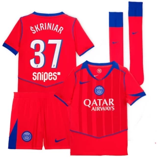 Škriniar PSG 25/26 Third Kids Kit
