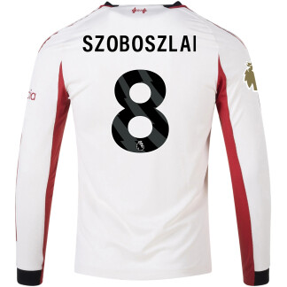 Szoboszlai Liverpool 25/26 Away Long Sleeve Jersey