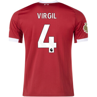 Virgil Liverpool 25/26 Home Jersey