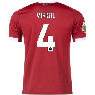 Virgil Liverpool 25/26 Home Jersey