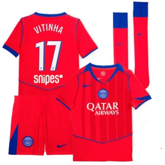 Vitinha PSG 25/26 Third Kids Kit