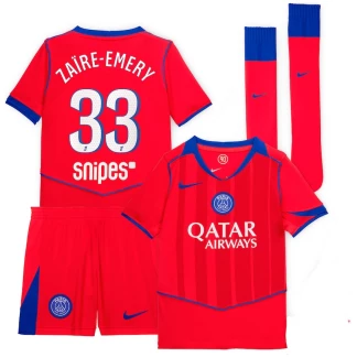 Zaïre-Emery PSG 25/26 Third Kids Kit